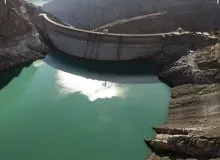 ۵۲ درصد ظرفیت سدهای کشور پُر آب شد/ کاهش ۱۷درصدی ورود آب به سدها