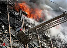 نحوه کمک‌رسانی قرارگاه خاتم‌الانبیاء به آواربرداری پلاسکو/ ادای احترام پدافند هوایی ارتش