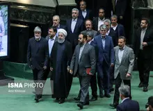 هماهنگی لاریجانی با روحانی برای حضور در مجلس
