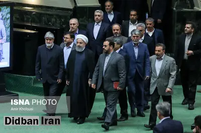 هماهنگی لاریجانی با روحانی برای حضور در مجلس
