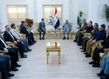 دیدار فرمانده نیروی انتظامی ایران با رئیس الحشد الشعبی