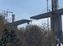 حمله به بلندترین پل خاورمیانه در کرج