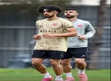  آثار کبودی در تمرین امروز پرسپولیس!+عکس