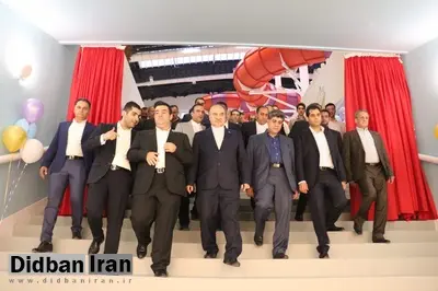 افتتاح بزرگترین پارک آبی سرپوشیده کشور با حضور وزیر ورزش