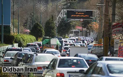 ترافیک سنگین در جاده‌های خروجی تهران/کاهش دمای استانهای شمالی