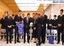 ضیافت دولت ژاپن برای ملی‌پوشان این کشور+فیلم 