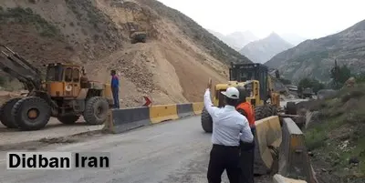 جاده هراز ۴ روز مسدود می‌ شود
