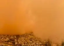 طوفان با سرعت ۱۱۲ کیلومتر بر ساعت، زابل را درنوردید