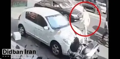 سرقت زنجیر طلا از زن جوان در خودروی شخصی در سعادتآباد+فیلم