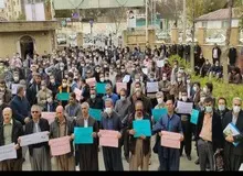 گزارش دیده بان ایران از تجمع صنفی معلمان در اعتراض به بلاتکلیفی طرح رتبه‌بندی و همسان‌سازی حقوق+تصاویر/ سخنگوی کانون صنفی معلمان:۲ نفر در تهران بازداشت شدند+تصاویر 