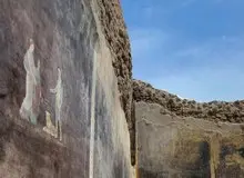 کشف دیوارنگاره‌های دست‌نخورده در ایتالیا/ تالاری شگفت‌انگیز که روایت‌گر نبرد تروا و اساطیر یونان است