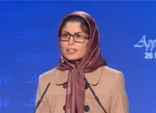 شبنم مدد زاده به گروهک تروریستی منافقین پیوست 