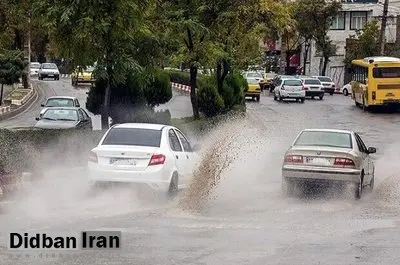 هشدار هواشناسی درباره رگبار و آب‌گرفتگی در ۲۲ استان