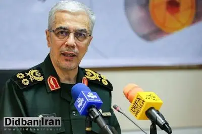 سرلشکر باقری: پس از مرگ مهسا امینی از سمت کردستان عراق به سمت ایران سلاح سرازیر شد + فیلم