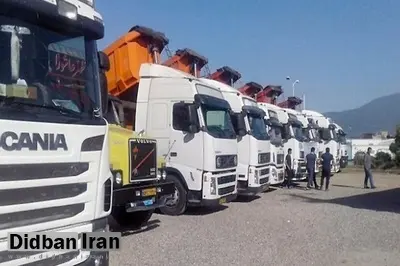 توافق یک ماهه با رانندگان برای حل مشکل گازوئیل، بیمه و بارنامه