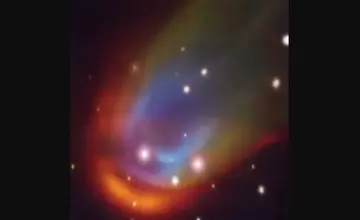 شوک‌های ناشناخته در اطراف یک کوتوله سفید / عکس روز ناسا