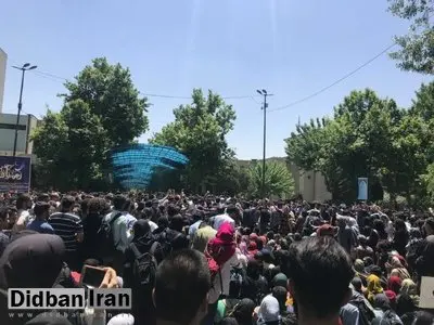 جزئیات تجمع امروز دانشگاه تهران از زبان معاون فرهنگی دانشگاه+تصاویر تجمع