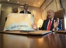 منع ورود خبرنگار آسوشیتدپرس به کاخ سفید به دلیل استفاده از نام "خلیج مکزیک"