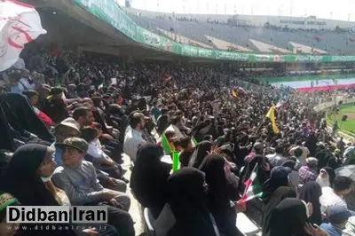 حضور زنان در استادیوم برای سلام فرمانده چگونه آزاد شد