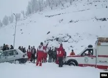 سقوط بهمن در جاده چالوس و کشته شدن کارگران آزادراه تهران-شمال/ FILM