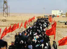 تردد زائرین اربعین از مرزهای سه‌گانه مهران، چزابه و شلمچه