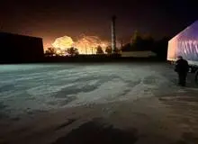 حمله اوکراین با ۴۰۰ پهپاد به روسیه/ انفجار مهیب  فرودگاه بریانسک روسیه را لرزاند+فیلم 