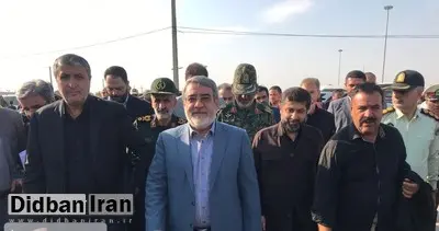 وزیر کشور از مرز بین المللی شلمچه بازدید کرد