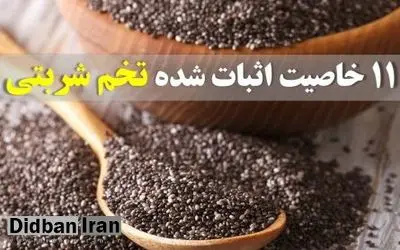 ۱۱ خاصیت اثبات شده تخم شربتی/ از کاهش قند خون تا کاهش وزن