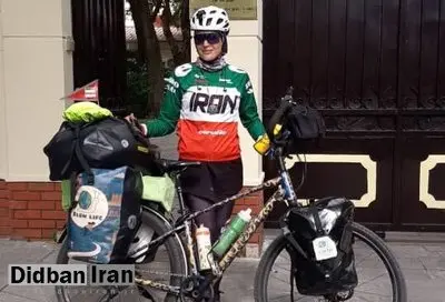 ورود بانوی دوچرخه‌سوار ایرانی به ویتنام