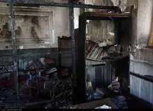 آتش سوزی یک مدرسه ابتدایی در رشت