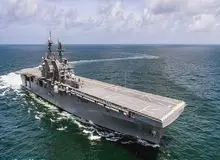 یواس‌اس تریپولی؛ مینی ناو هواپیمابر نیروی دریایی آمریکا مجهز به جنگنده اف-35 را بشناسید/ فیلم و عکس