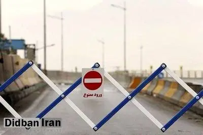 جاده چالوس به سمت تهران یک‌طرفه شد