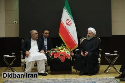 روحانی در دیدار با رئیس مجلس پاکستان: تاکید بر فعالیت جدی تر ارتش پاکستان برای آزادی ۷ مرزبان ایرانی