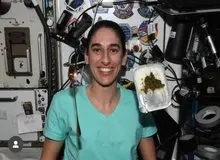 قورمه سبزی ایرانی به فضا رسید + عکس