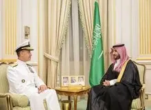 دیدار فرمانده سنتکام با وزیر دفاع عربستان در ریاض