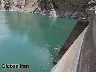 سدهای استان تهران ۳۲ درصد، اصفهان ۲۷ درصد و خوزستان ۵۴ درصد آب دارند