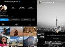 ویتنی رایت، پورن‌استار آمریکایی به ایران آمد+عکس