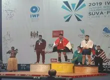 افشین طاهری مدال نقره قهرمانی جوانان جهان بر گردن آویخت