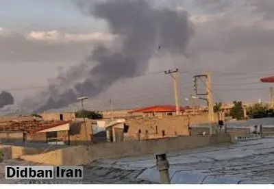 شنیده شدن صدای انفجار در خاورشهر تهران+فیلم