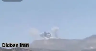 حمله اسرائیل به سایت نظامی در کرمانشاه+فیلم 