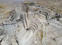 کابوس بمب‌های نمکی در سد «چم‌شیر»/ گنبد نمکی گچساران، ۷۰ درصد از مخزن سد چم‌شیر را فراگرفته است