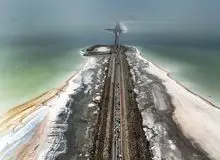 سازمان فضایی ایران اعلام کرد: «پل میان‌گذر» در خشکیدگی دریاچه ارومیه سهم داشت 