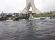 تهران در خطر سیل 