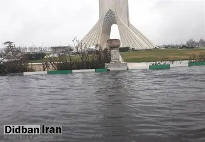 تهران در خطر سیل 