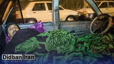 تهران، شهر بیخانمانهای متحرک: رانندگانی که در پرایدشان زندگی میکنند