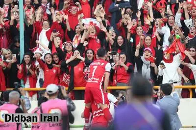  پرسپولیس ۲_۰ نفت آبادان / قدرت نمایی سرخ ها  پیش چشم  زنان