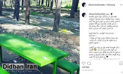 الهام چرخنده برای سومین بار ازدواج کرد+عکس