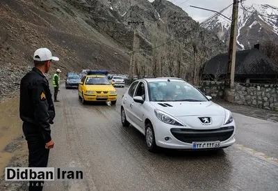 محدودیتهای ترافیکی در محورهای شمالی به دلیل انسداد جاده چالوس