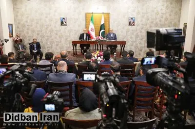 نشست خبری لاریجانی در سفر اسلام‌آباد + تصاویر