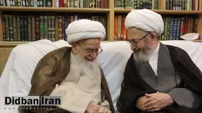 آیت‌الله سبحانی با آیت‌الله صافی گلپایگانی دیدار کرد
